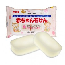 日本 純石鹼嬰兒皂85g-2入