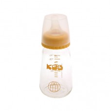 KOB標準玻璃奶瓶120ml-黃色