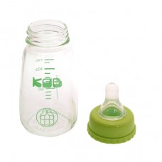 KOB標準玻璃奶瓶120ml-綠色