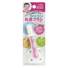 日本 幼兒固齒訓練牙刷-粉色