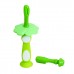 元氣寶寶 軟質矽膠安全牙刷-吸盤式(綠色)