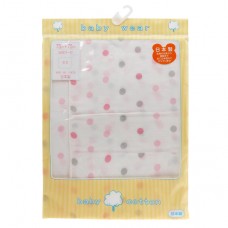 日本 紗布四方大浴巾-粉色