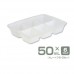 西松屋 副食品分格冷凍盒 50ml*6格-2組